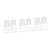 Anneome 72pcs Reusable Travel Toothbrush Covers Dust Caps for Toothbrush Heads for Travel Toiletries and Portable Protectors view 1