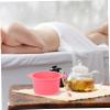 Baluue 3pcs Silicone Bowl for Wax Warmer Hair Removal Wax Warmer Liner Silicone Pot Liner for Hot and Melts view 3