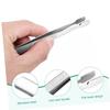 BELLIFFY 30pcs Stainless Steel Flat Head Tweezers for Philately Stamp Collecting Hobby Eyelash Tool Precision Photo Tweezers for Collector Use view 3