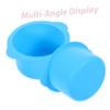 HONMEET 5pcs Hair Removal Wax Machine Cleaner Wax Bowl for Hair Removal Remover Air Fryer Oven Air Fryer Accessories Wax Mitts Waxing Kit Wax Warmer Replacement Dish Sky-blue view 4