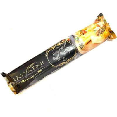 Tayyabah Ready Rolled Puff Pastry Filo Pastry Phyllo Dough 1000 gram by Pufai Grocery