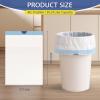 240 Count 8 Gallon Trash Bags Drawstring - 1.2 Mil White Medium Garbage Bags Unscented, 30 Liter Thick Plastic Trash Can Liners for Home Kitchen Bathroom view 3