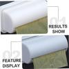 Bag Dispenser, Trash Bags And Dispenser, Trash Bags Dispenser, Trash Can Liner Dispenser, No Punching Garbage Bag Holder Dispenser For Kitchen Bathroom Toilet (White) view 3