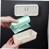 Bag Dispenser, Trash Bags And Dispenser, Trash Bags Dispenser, Trash Can Liner Dispenser, No Punching Garbage Bag Holder Dispenser For Kitchen Bathroom Toilet (White) view 4