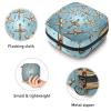 Sanitary Napkin Storage Bag, Easter Cross-266 First Period Kit Bag for Girls Women, Menstrual Cup Pouch Feminine Menstruation Tampon Bags Holde view 3