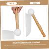 FUNOMOCYA Singing Bowl Stick Rubber Knocking Stick Wooden Mallet for Sound Bowl Accessory Use Meditation Practice view 2
