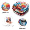 Brain and Bus-370 First Period Kit for Girls, Tampon Pantyliners Menstrual Purse, Nursing Pad Holder with Zipper, Sanitary Collect Napkin Bag Organizer view 3