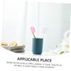 BCOATH 12pcs Silicone Toothbrush Head Covers Protective Case for Travel Random Colors Portable Toothbrush Caps view 3