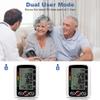 Blood Pressure Machine, Blood Pressure Monitors with Dual User Mode 2 x 99 Memories, Upper Arm Blood Pressure Monitors, Blood Pressure Machine for Home Use (Cuff 22-32cm) view 3