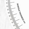 Gogogmee Body Fat Clip Fitness Tester Caliper Fat Measure for Men Women Accurate Body Tape Measure Digital Use at Home Gym view 2