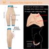 XRSMOU Silicone Breastplate, Artificial Skin, Cross-dressing Silicone Fake Vagina Pants for Transgender Queen Role Play, Set Of 2 (#04 D cup Cotton) view 4