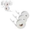 Soft White Toilet Tissue 2ply Mini Jumbo Rolls for Shops Toilets & Home Use (24 Rolls) view 1