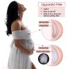 XRSMOU Silicone Fake Pregnant Belly, 3, 6, 9 Months Movie Props Role Play Transvestite, Transgender Breastplate (#4 9 Months) view 4
