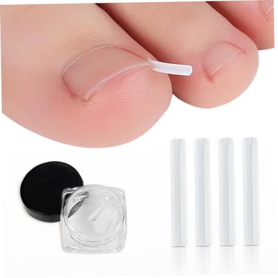50PCS Ingrown Toenail Correction Strip Brace Kit Toenail Corrector Straightener Strip for Foot Care Tool