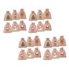 Beatifufu 24pcs Christmas Burlap Bag Set Advent Calendar Bags for Xmas Countdown for Christmas Party Decor and Presents view 1
