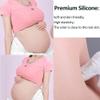 XRSMOU Realistic Silicone Belly, Fake Pregnant Belly 9 Months, Artificial Pregnant Belly Costume for Cosplay Role Play (Color#3) view 2