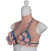 XRSMOU Realistic Silicone Breast Plate, Soft Breast Shape, B Cup for Transvestite Transgender Queens (No.1 B cup) view 1