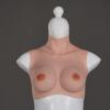 XRSMOU Realistic Silicone Breast Plate, Soft Breast Shape, B Cup for Transvestite Transgender Queens (No.1 D cup) view 2