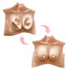 XRSMOU Silicone Breast Shape, Inflatable Realistic Fake Chest, Crossdresser Man, Crossdresser Woman for Cosplay (#02 G) view 1