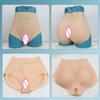 XRSMOU Silicone Fake Breast Vest, Artificial Simulation Sling, Silicone Vagina Panties, Fake Vagina Hidden Boxer Briefs (#3 B cup Cotton) view 2