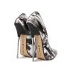 LIUGUISUOCHBH Women's 16 CM High Heels. Unisex Men Women Stiletto Heels. Fetish High Heels for Pole Dancing Strippers.,Black,2 UK view 2