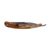 Gabri Folding Cut Throat Razor Authentic - Premium Barber Straight Razor for Men's Shaving - Single Blade Razor (Classic (Marble Effect)) view 3