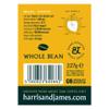 Harris & James Brazil Santos Roasted Coffee Beans 227g, Ideal for Bean to Cup Machine or Filter Coffee Machine, Light Acidity, Medium Body & Well Balanced From 100% Arabica Beans (Medium Roast) view 2