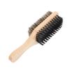 HAPINARY Vegan Beard Brush Soft Bristle Brush for Beard Grooming Barber Hair Men Hair Double-sided Shredded view 1