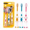 Gogogmee Soft Bristle Baby Toothbrush and Kid Tooth Brush 6pcs Set for Ages 2-5, Gentle Cleaning Ergonomic Handle, Suitable for Toddlers Daily Dental Care view 1