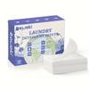 Natural laundry detergent 120 tablets dissolvable washing machine laundry detergent, fresh natural floral scent, powerful cleaning, portable, neat, environmentally friendly, no plastic bottles view 1