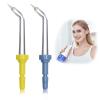 2 Pcs Replacement Tips for Waterpik Water Flosser Tips Dental Oral Irrigator Jet Replacement Heads Periodontal Pocket Plaque Remover Dental Cleaner Tool for Cleaning Tooth Implants Crowns and Bridges view 1