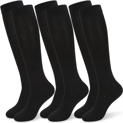 Compression Socks (2 Pair) for Men and Women 20-30 mmHg Compression Stockings Circulation for Cycling Running