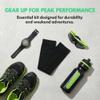 Compression Socks (2 Pair) for Men and Women 20-30 mmHg Compression Stockings Circulation for Cycling Running view 3