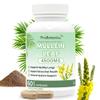 Mullein Leaf Extract for Lungs | High Strength 4500mg Mullein 10:1 Extract, Lung Support & Respiratory Health | Detoxification Aid & Cleansing Support Supplement - 60 Capsules view 1