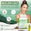 Mullein Leaf Extract for Lungs | High Strength 4500mg Mullein 10:1 Extract, Lung Support & Respiratory Health | Detoxification Aid & Cleansing Support Supplement - 60 Capsules view 4
