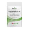 Bodygenix Pumpkin Seed Oil 1000mg Capsules - Anti Inflammatory Skin Health Immune System Heart Wellness Natural Supplement - 90 Capsules 3 Month Supply