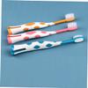BCOATH Soft Bristle Baby Toothbrush for Kids 2-5 Years Old 6pcs Cartoon Handle Set, Gentle Cleaning Toothbrushes for Toddlers and Childrens Oral Care view 4