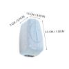 Anneome 40pcs Travel Toothbrush Lids Toothbrush Dust Caps Fits Brush Heads Easy to Use Portable Coverings view 2