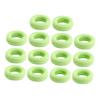 SEWOART 7 Pair Silicone Eyeglass Earmuffs with Anti-slip Round Ear Hooks, Light Green Glasses Leg Covers for Office and Reading Glasses, 14pcs Spectacle Frame Fixed Replacement Sleeve view 1