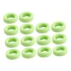 SEWOART 7 Pair Silicone Eyeglass Earmuffs with Anti-slip Round Ear Hooks, Light Green Glasses Leg Covers for Office and Reading Glasses, 14pcs Spectacle Frame Fixed Replacement Sleeve view 3