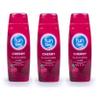 3 x Cherry Flavoured Sex Lube Fun Time Play Lubrication Water Based Lube 75ml view 2