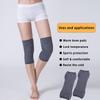 1 Pair Cashmere Elastic Knee Brace Winter Knee Warmer Knee Protectors Thermo Knee Braces Warm Cold Knee Cuff Knee Warming Knee Braces for Women Men view 2
