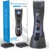 Hummingbird MK6 Body Hair Trimmer for Men  Wide Ceramic Blade, No Nick, No Cut, Ball Trimmer & Body Shaver, Waterproof, USB-C Rechargeable, LED Display, Charging Dock & Travel Pouch, Body Groomer view 1