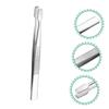 CANIGHT 3sets Stainless Steel Stamp Tweezers Precision Tweezers for Eyelashes Certified Lash Applicator Tools 10pcs*3 view 2