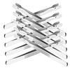 CANIGHT 3sets Stainless Steel Stamp Tweezers Precision Tweezers for Eyelashes Certified Lash Applicator Tools 10pcs*3 view 4
