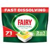 Fairy Original All in One Dishwasher Tablets Lemon, 71 pcs view 1