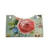 European Style Flower Tissue Box Cover, Tissue Box Holder for Tabletop Desk, Decorative Box Covers, Accessories for Home Car Office view 2
