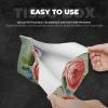 European Style Flower Tissue Box Cover, Tissue Box Holder for Tabletop Desk, Decorative Box Covers, Accessories for Home Car Office view 3