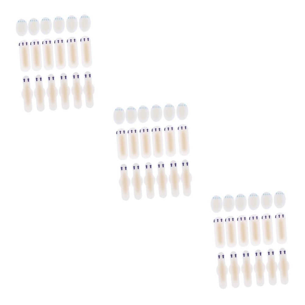 Healvian 54pcs Gel Heel Grips for Women High-Heeled Shoes Antiabrasion Heel Pads Comfortable Shoe Inserts for Protection for Preventing Blisters While Walking