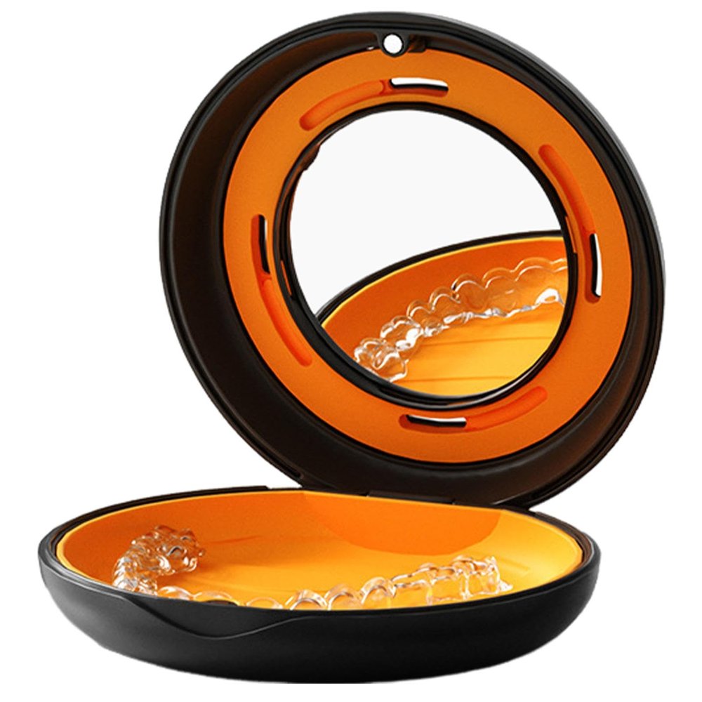 Denture Case, Case, Suspender Case Night Protection Case Storage Container Case, Braces Mouth Protection Case Partial Denture Case
